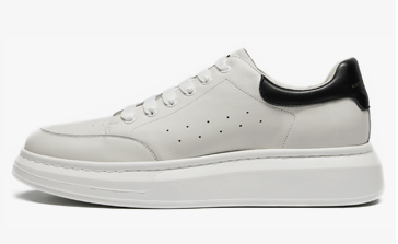 GIRAFFE x GOG Height Increasing Shoes Leather Casual Shoes Lace-up 6.5