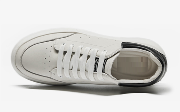 GIRAFFE x GOG Height Increasing Shoes Leather Casual Shoes Lace-up 6.5