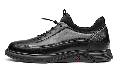 GIRAFFE x GOG Height Increasing Shoes Leather Casual Shoes Lace-up 6.5