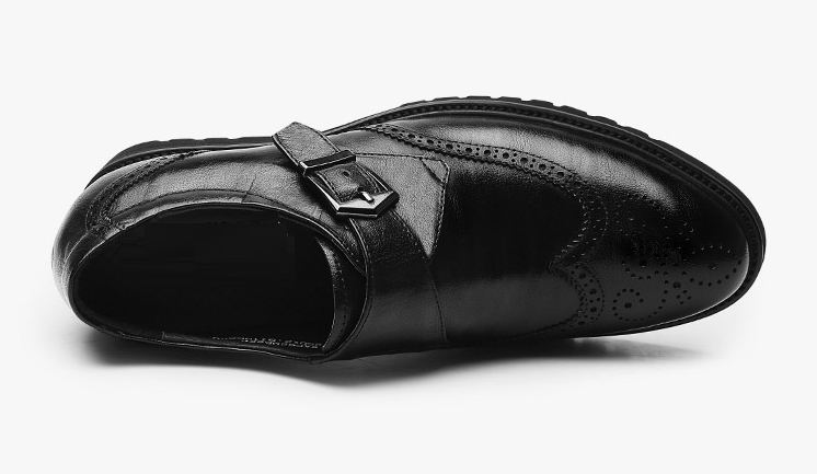 GIRAFFE x GOG Height Increasing Shoes Formal Dress Wedding Buckle Strapped 7cm