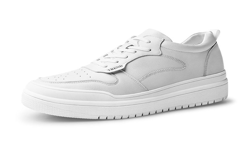 GIRAFFE x GOG Height Increasing Shoes Leather Casual Shoes Lace-up 8cm