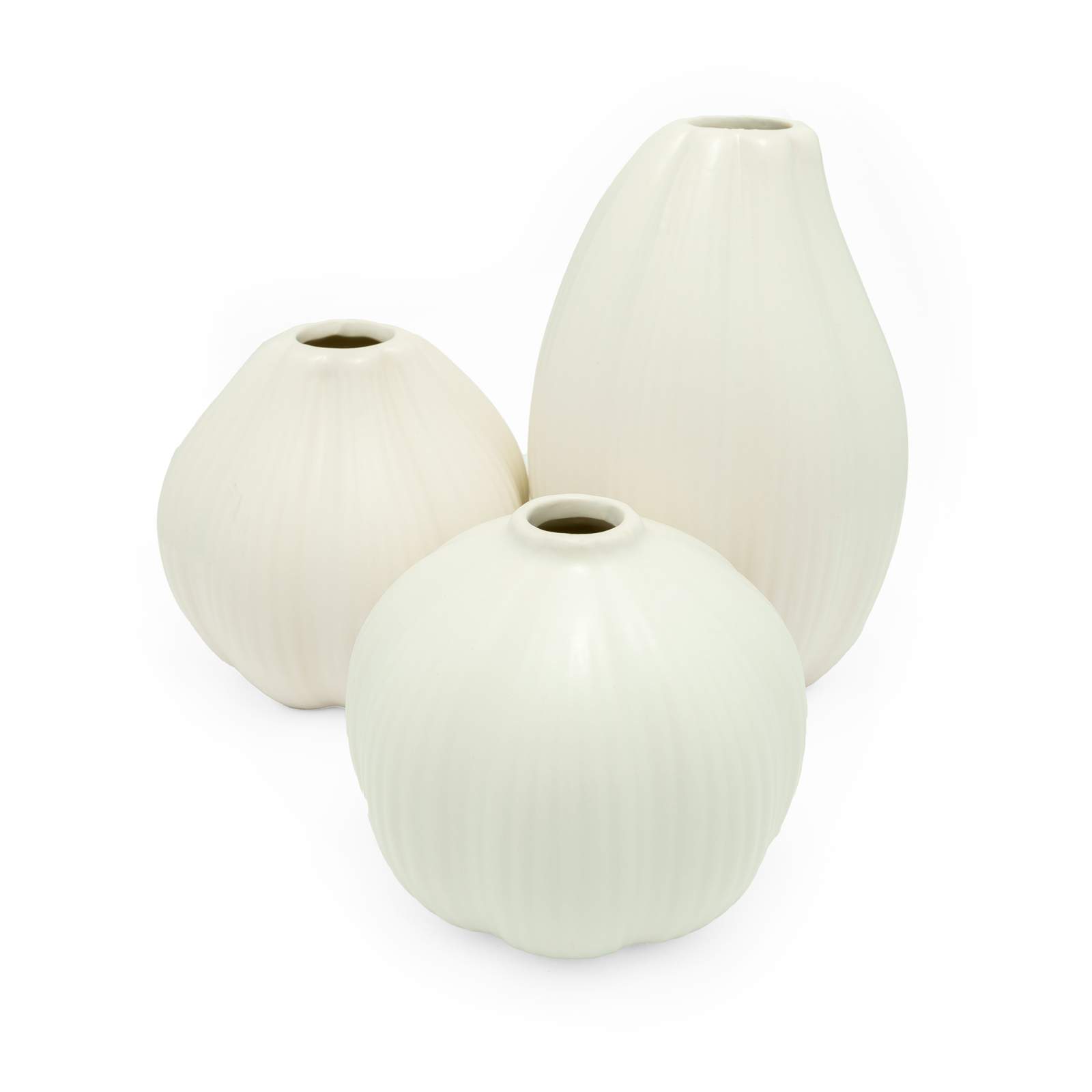 3 Shaped Vases