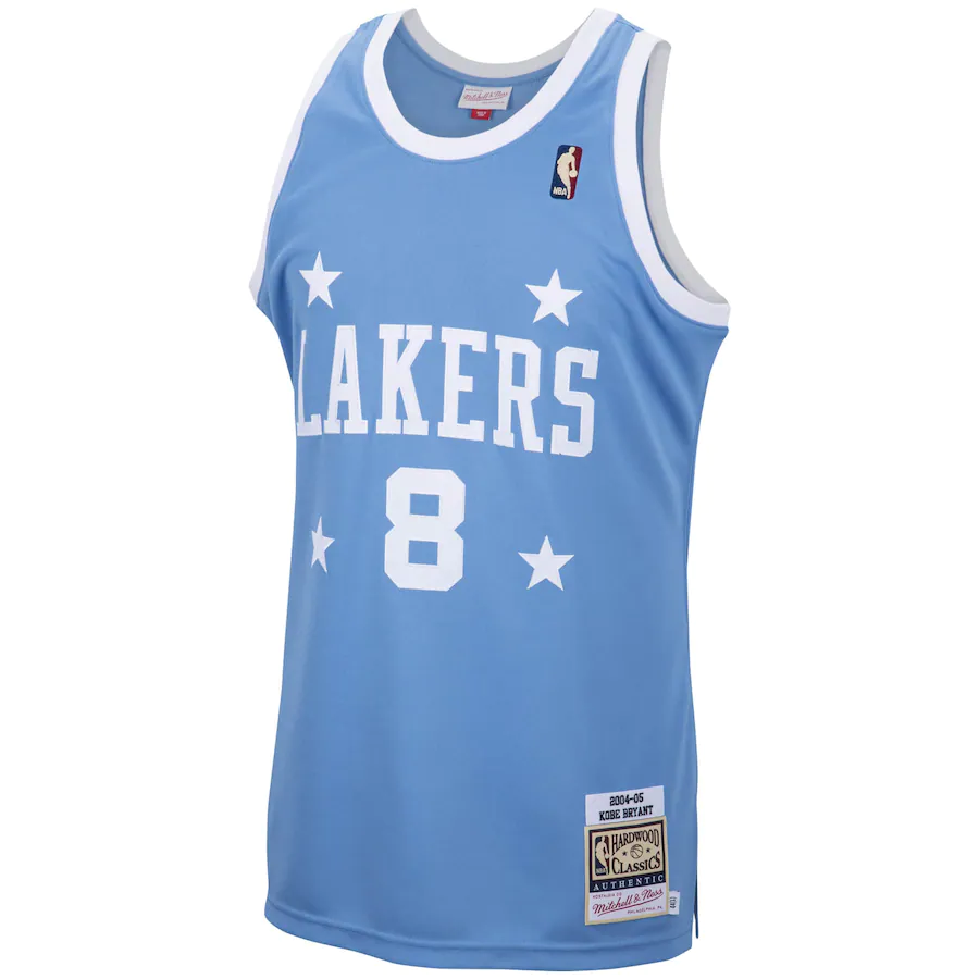 Los Angeles Lakers Kobe Byrant 2004 - 05 Authentic Alternate Jersey By Mitchell & Ness - Light Blue - Mens