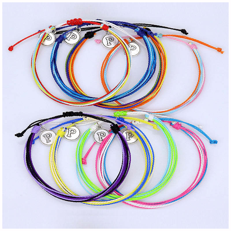 Stylish Braided Bracelet Adjustable Handmade Waterproof Beachy Bracelet - soufeelmy