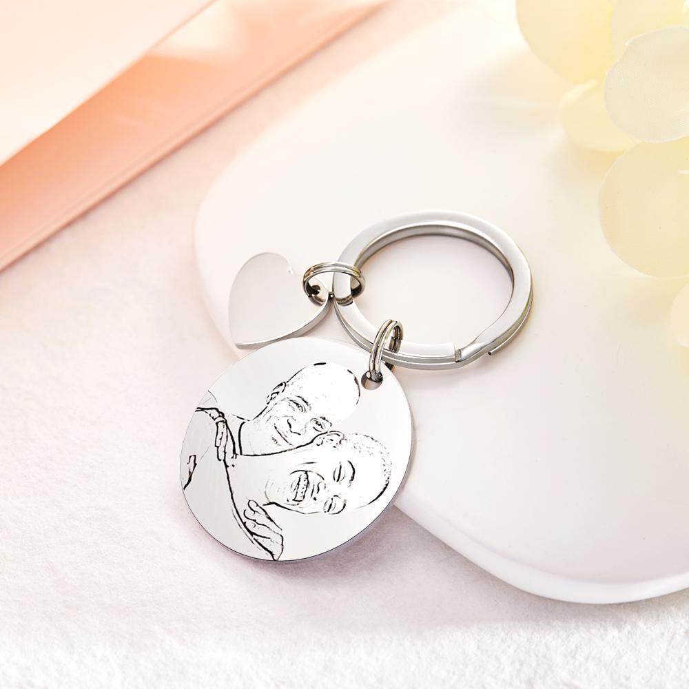 Personalized Calendar Keychain Significant Date Marker Valentine's Day Gifts for Couples (One Keychain Only)