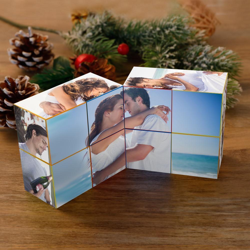 Folding Picture Cube Custom Best Gifts - 