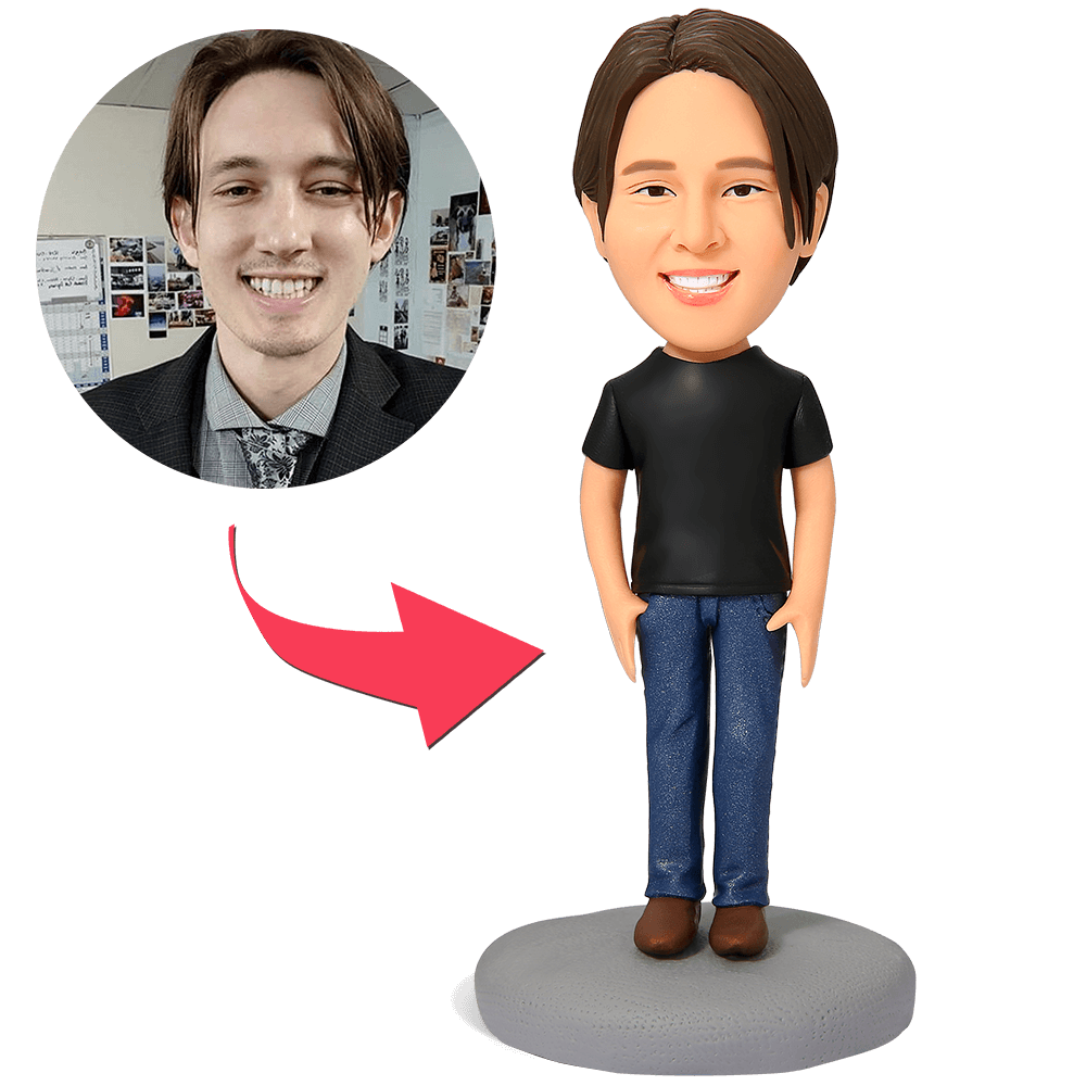 Custom Bobblehead With Engraved Text Multiple Styles - soufeelmy