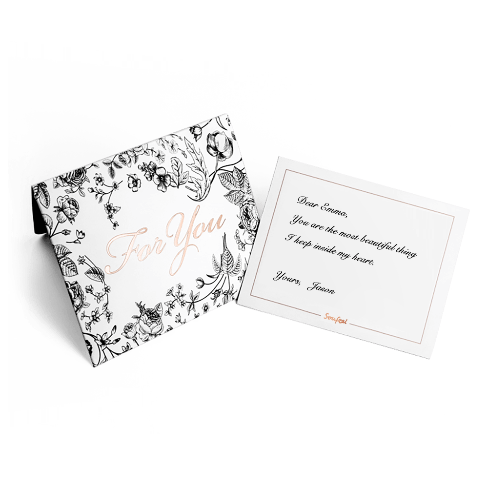 Soufeel Gift Message Card -