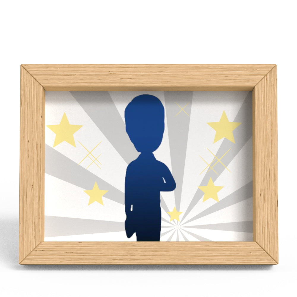 Upper Body Customizable 1 Person Custom Clay Figure Frame Gifts - soufeelmy