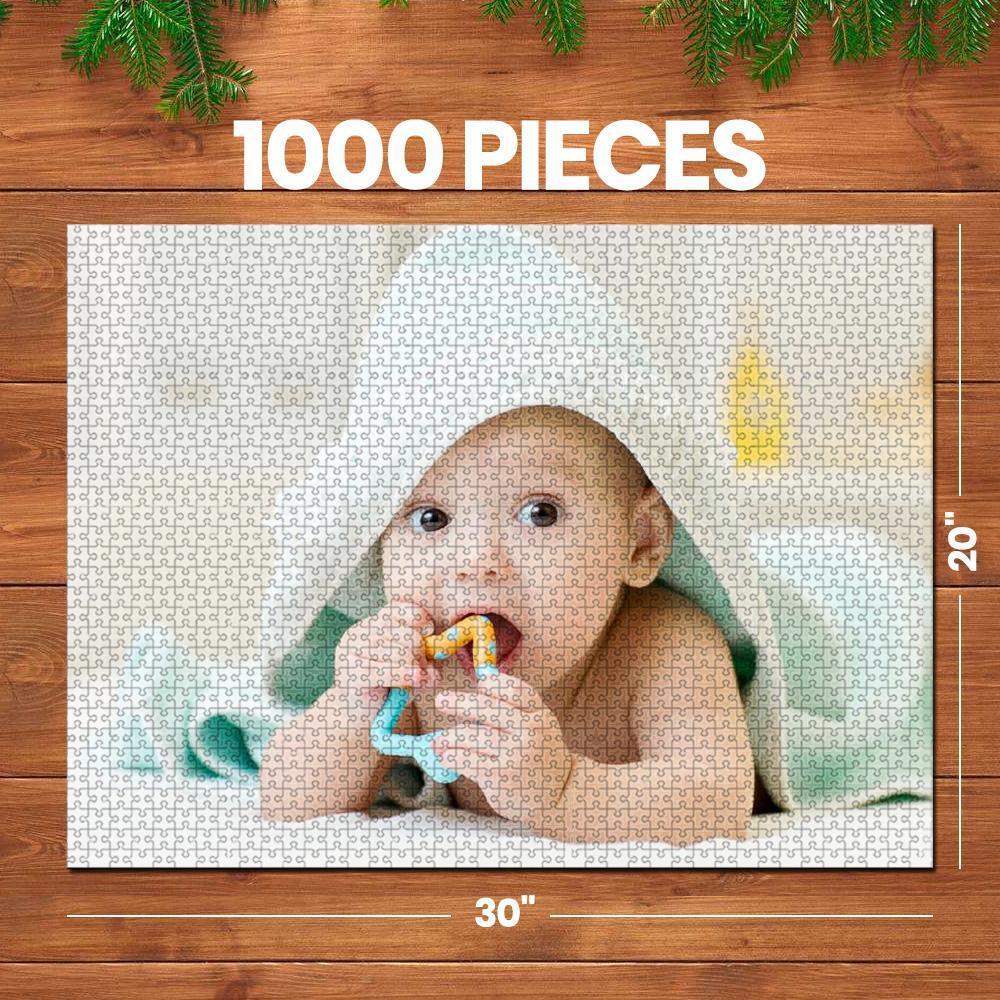 Personalized Photo Puzzles Custom Jigsaw Puzzle Mother's Day Gifts