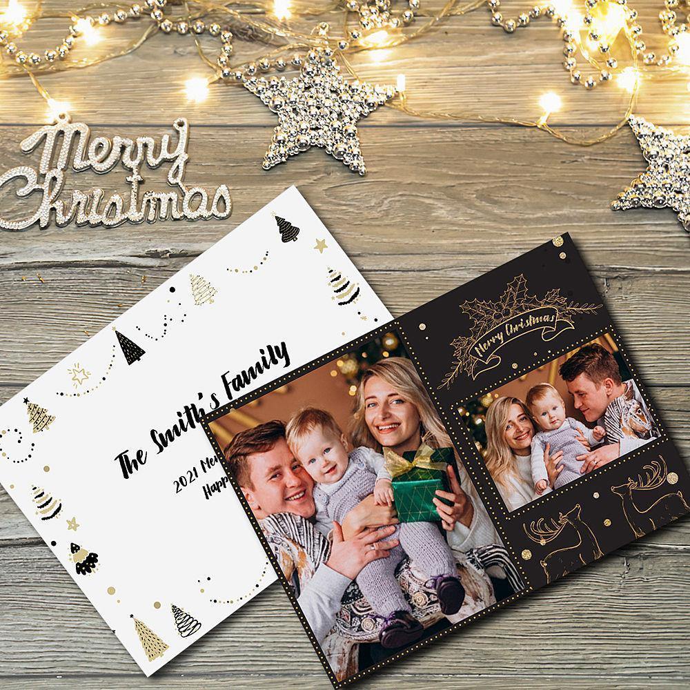 Custom Greeting Card Merry Christmas - 