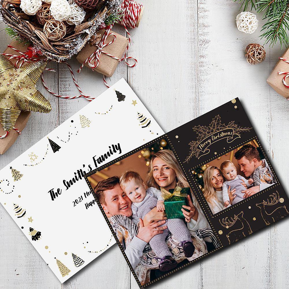 Custom Greeting Card Merry Christmas - 