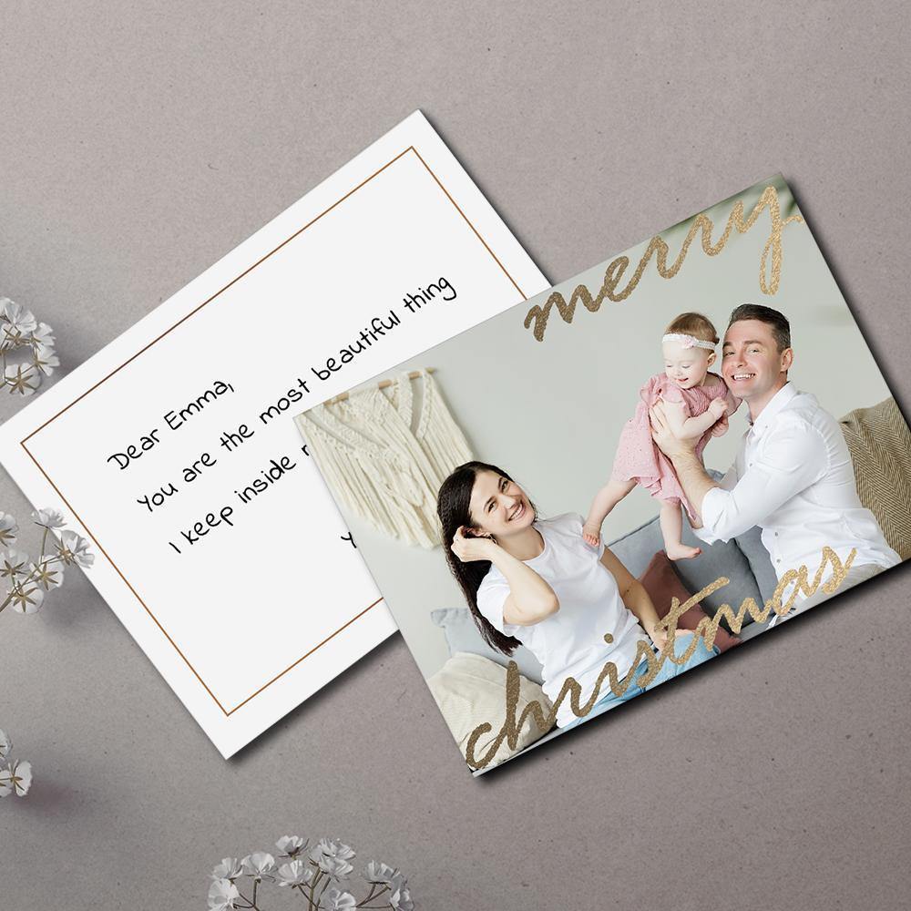 Personalized Greeting Card Love Anniversary Gift - 