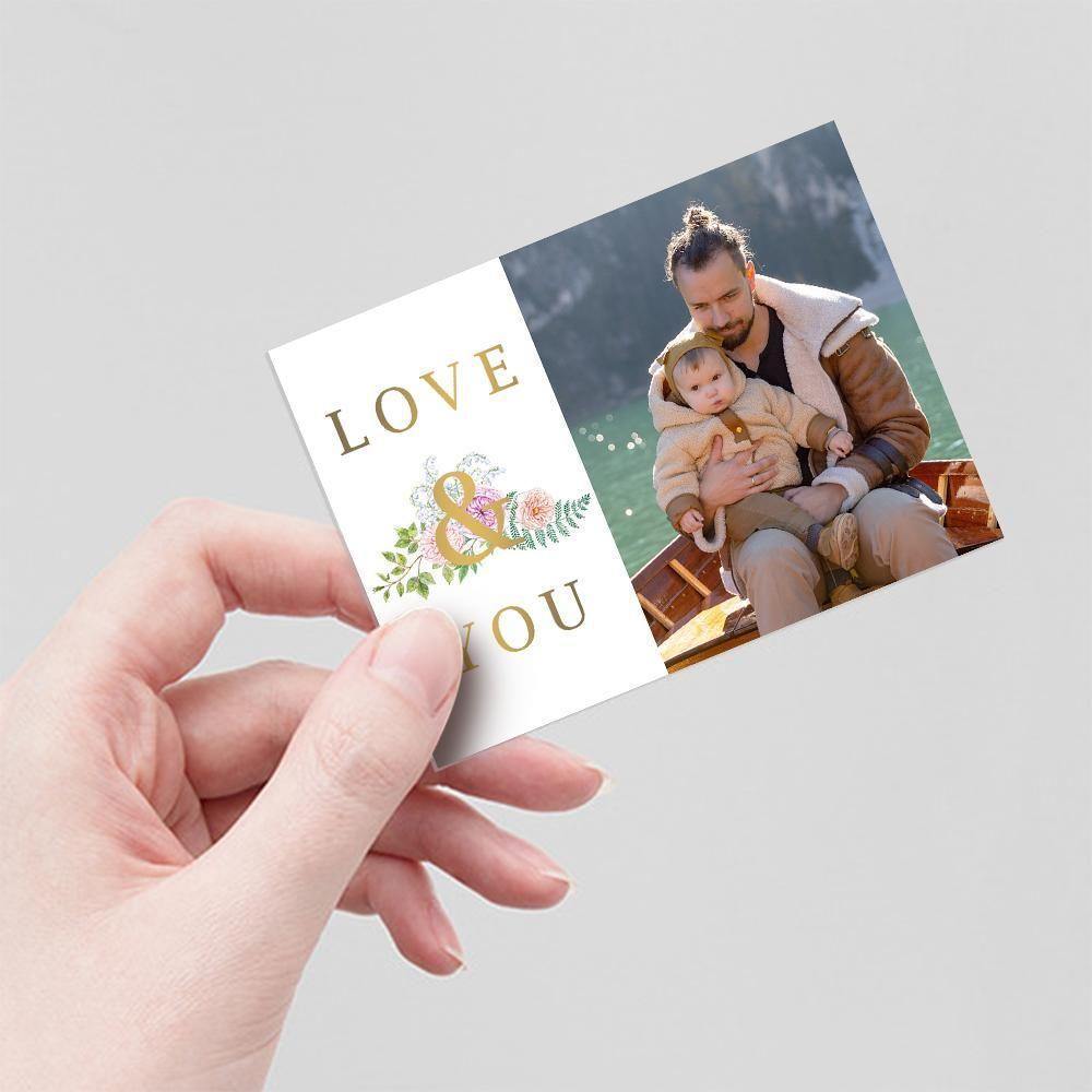 Custom Greeting Card Family Gift Pack of 10 