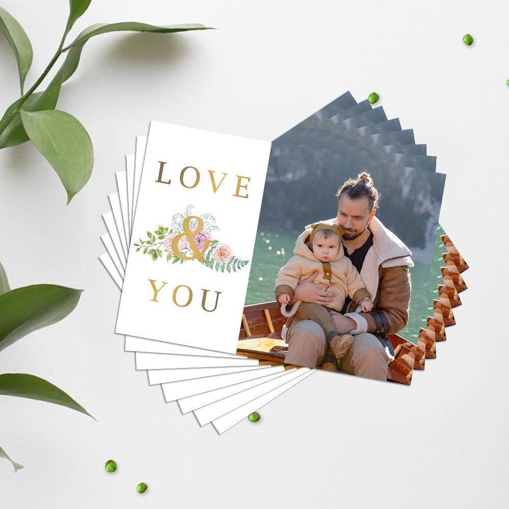 Custom Greeting Card Family Gift Pack of 3 