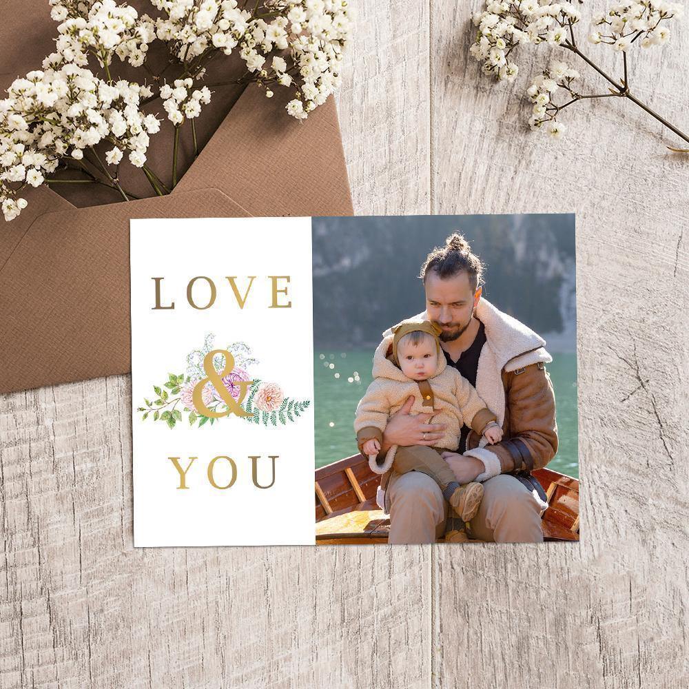 Custom Greeting Card Family Gift Pack of 10 