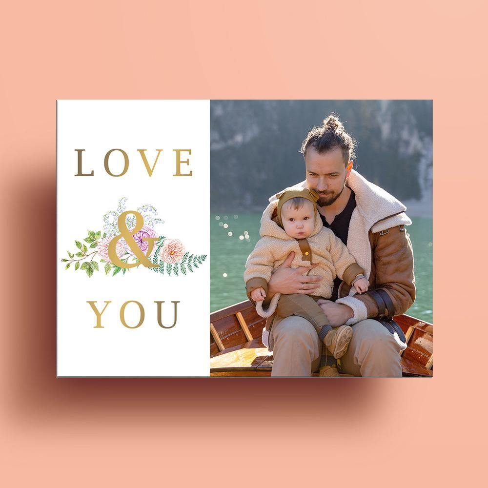 Custom Greeting Card Family Gift