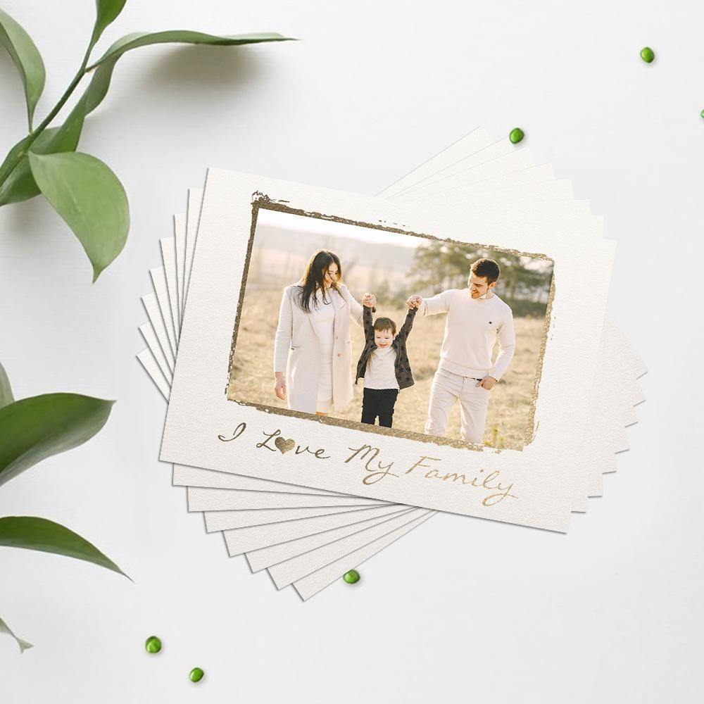 Personalized Greeting Card Family Gift Pack of 5 