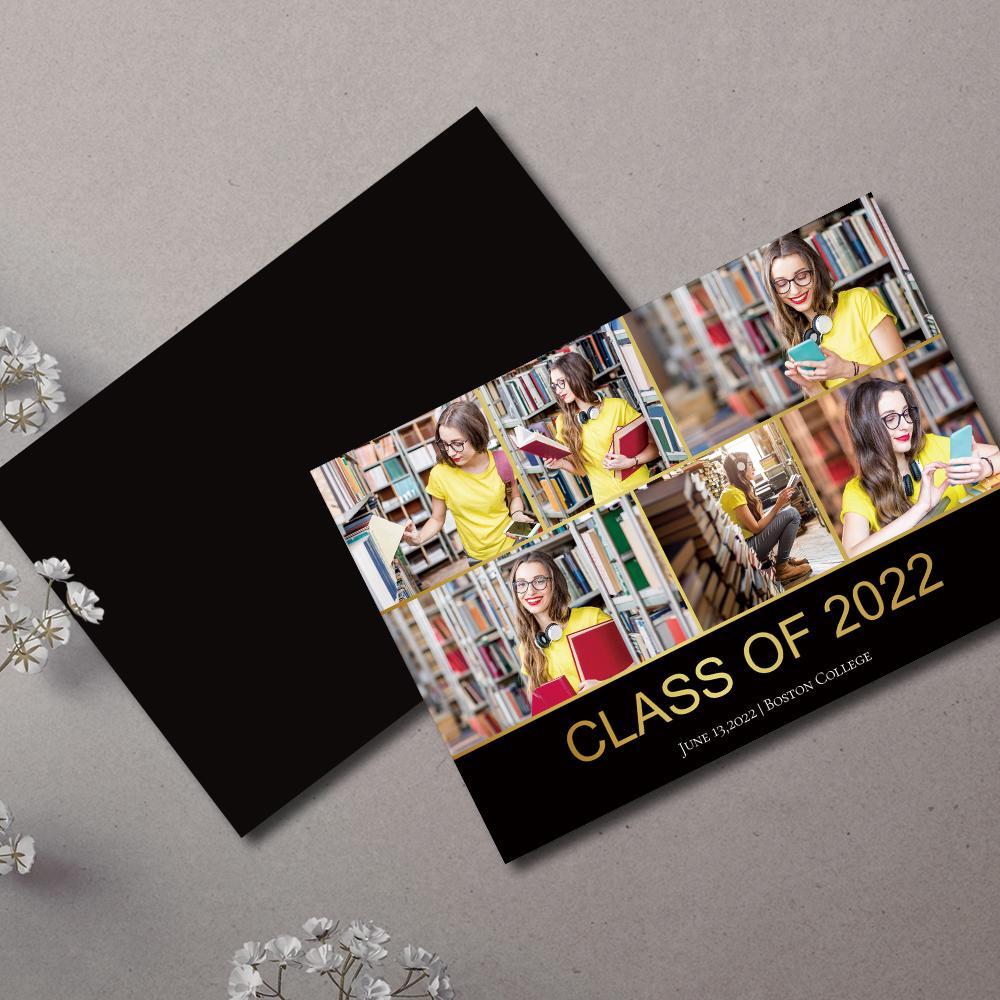 Custom Greeting Card Graduation Gift Sweet Memory