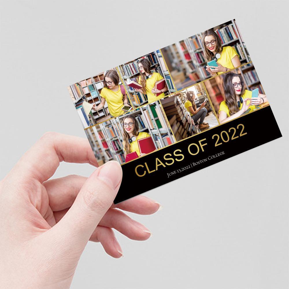 Custom Greeting Card Graduation Gift Sweet Memory