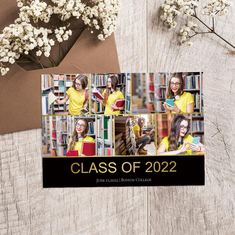 Custom Greeting Card Graduation Gift Sweet Memory