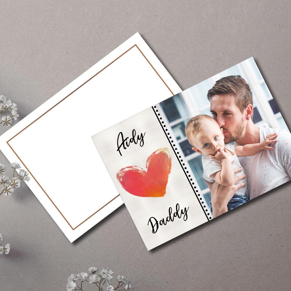 Custom Greeting Card Father's Day Gift - soufeelmy