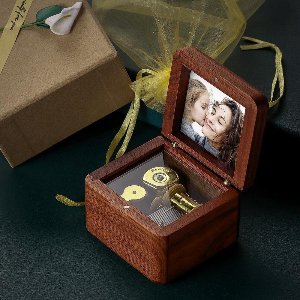 Personalised Photo Music Box Wooden Music Box Unique Gifts - soufeelmy