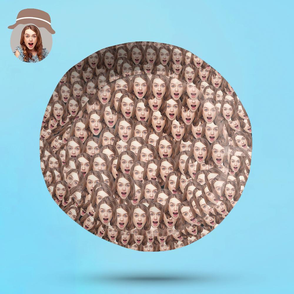 Personalised Bucket Hats Custom Unisex Face Mash Bucket Hat - soufeelmy