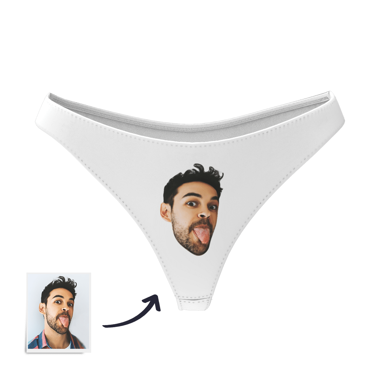 Custom Photo Boxer,Boy Friend Face Underwear - Women - soufeelmy