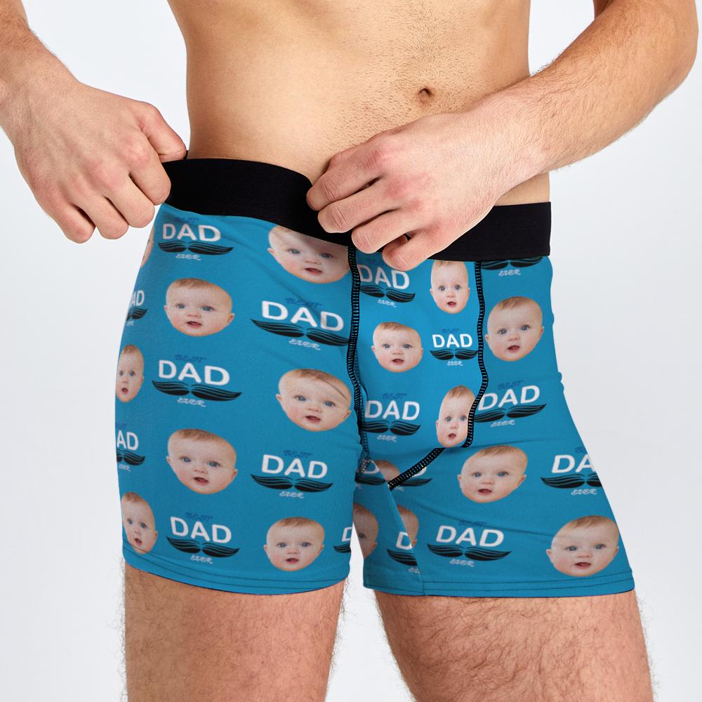Custom Baby Face Personalized Lingerie Gift for Dad - soufeelmy