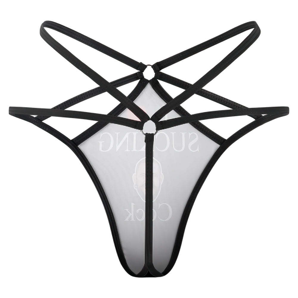 Custom Face Thong Love Sucking Cock Sexy Women's Funny Thongs - soufeelmy
