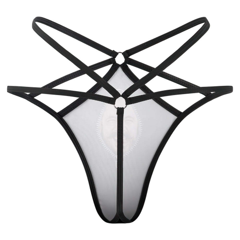 Custom Face Thong Personalized Zipper Photo Women's Funny Thongs - soufeelmy