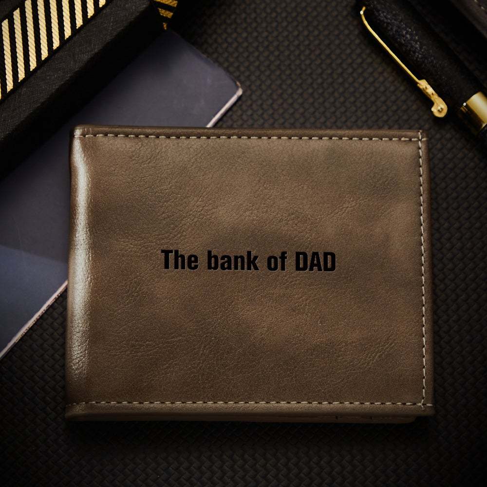 Personalized Front Pocket Wallets for Men with Money Clip , Custom Engraved Wallet Valentines Gifts for Him - 
