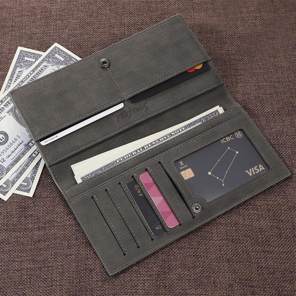 Custom Photo Wallet Long Style Bifold Custom Inscription Engraved Wallet Couple Gift - soufeelmy