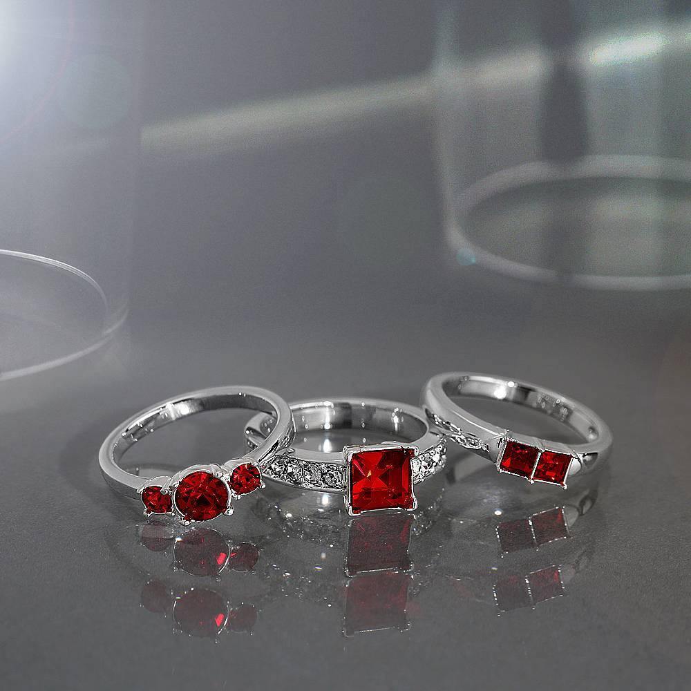 Personalised Birthstone with Engraving Silver -