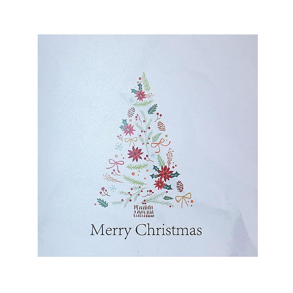 Greeting Card 3D Santa Claus And Deer Christmas