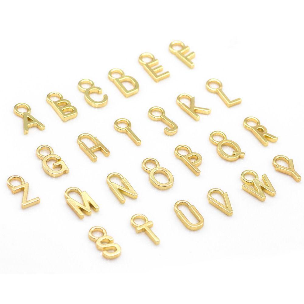Alphabet Y Earrings Gold Plated Alloy - 