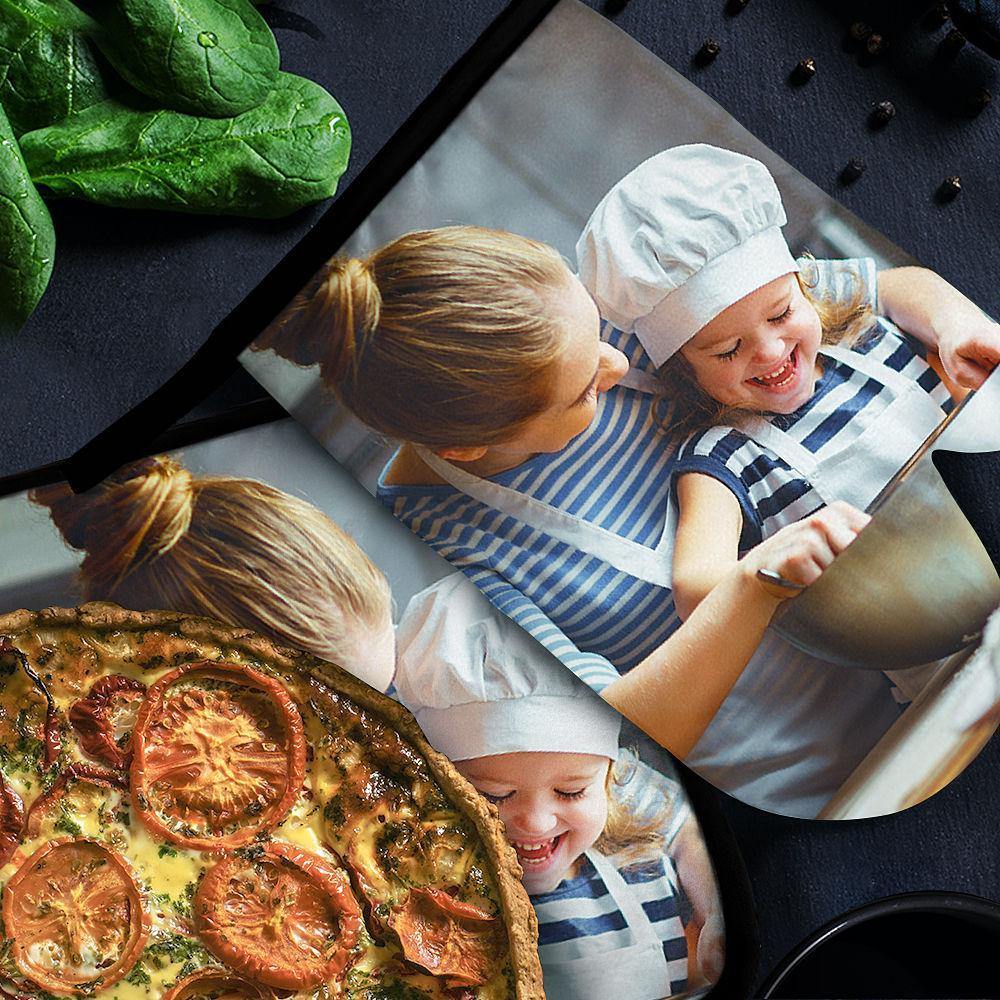 Personalised Oven Glove Photo Glove For Mom - soufeelmy