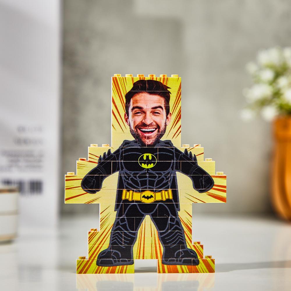 Custom Photo Minime Building Brick Puzzle Personalized Photo Block Gift For Men - soufeelmy