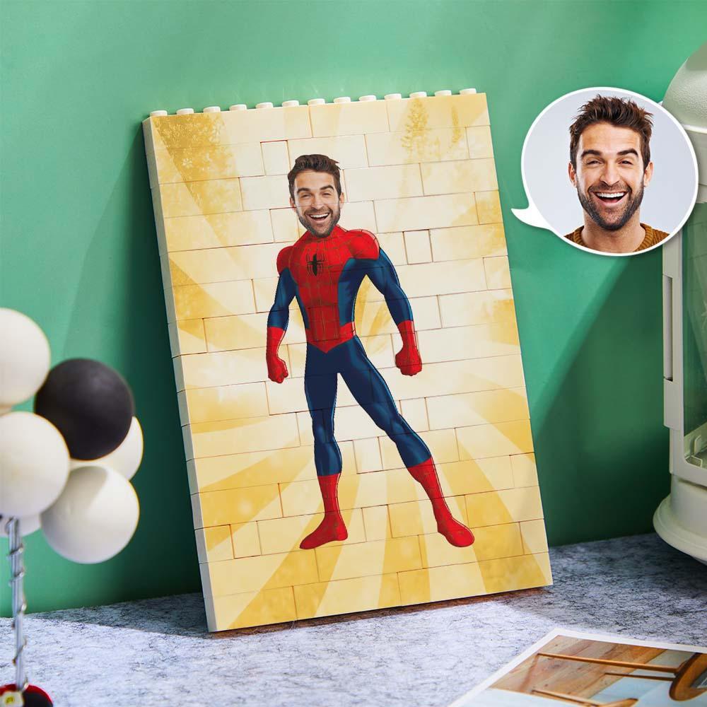 Custom Photo Minime Building Brick Puzzle Personalized Photo Block Gift for Him - soufeelmy