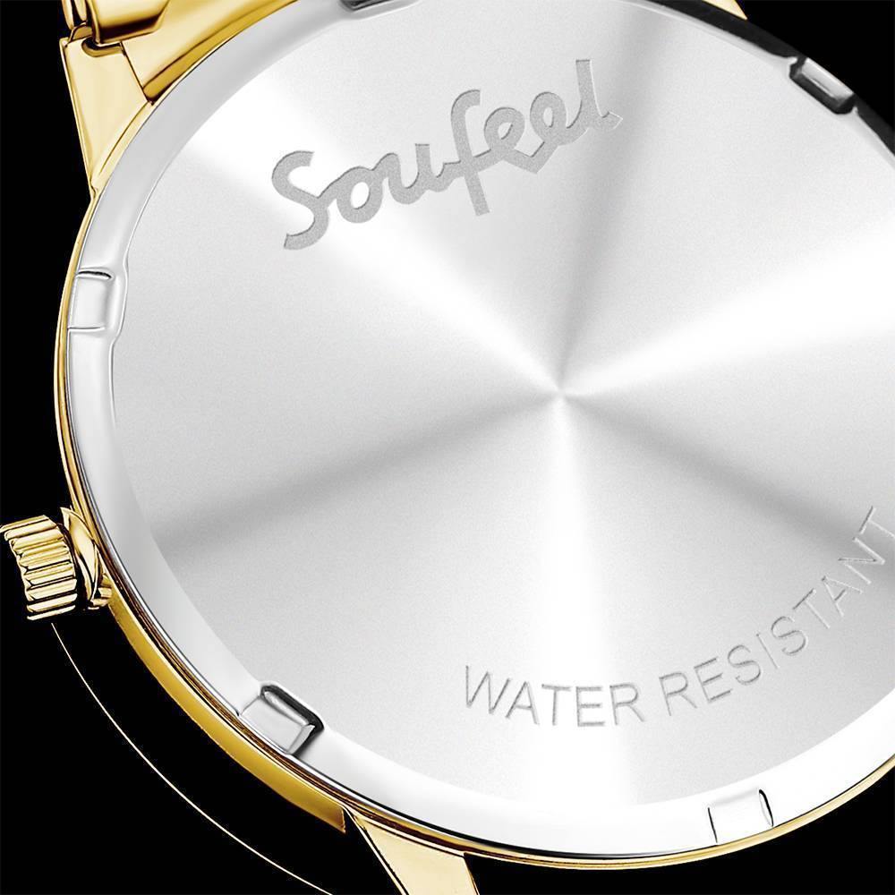 Luxury Elegant Mechanical Watches White Dial - Men's - soufeelus