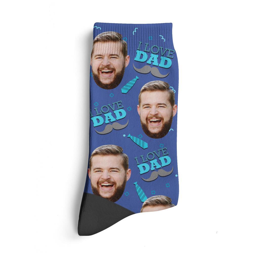 Custom Super Socks Face Socks 3D Preview Photo Socks with Your Text