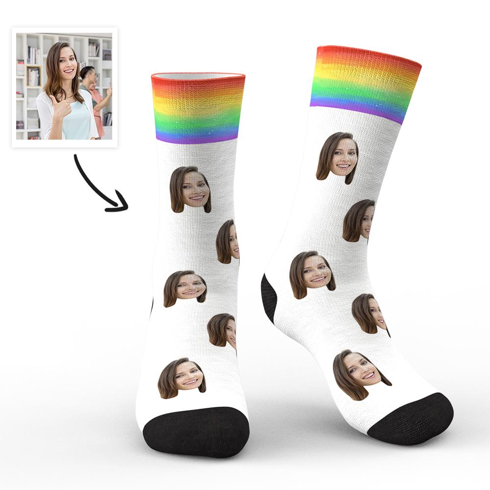 Custom Photo Socks Personalized Socks Suitable For Gifts For Him