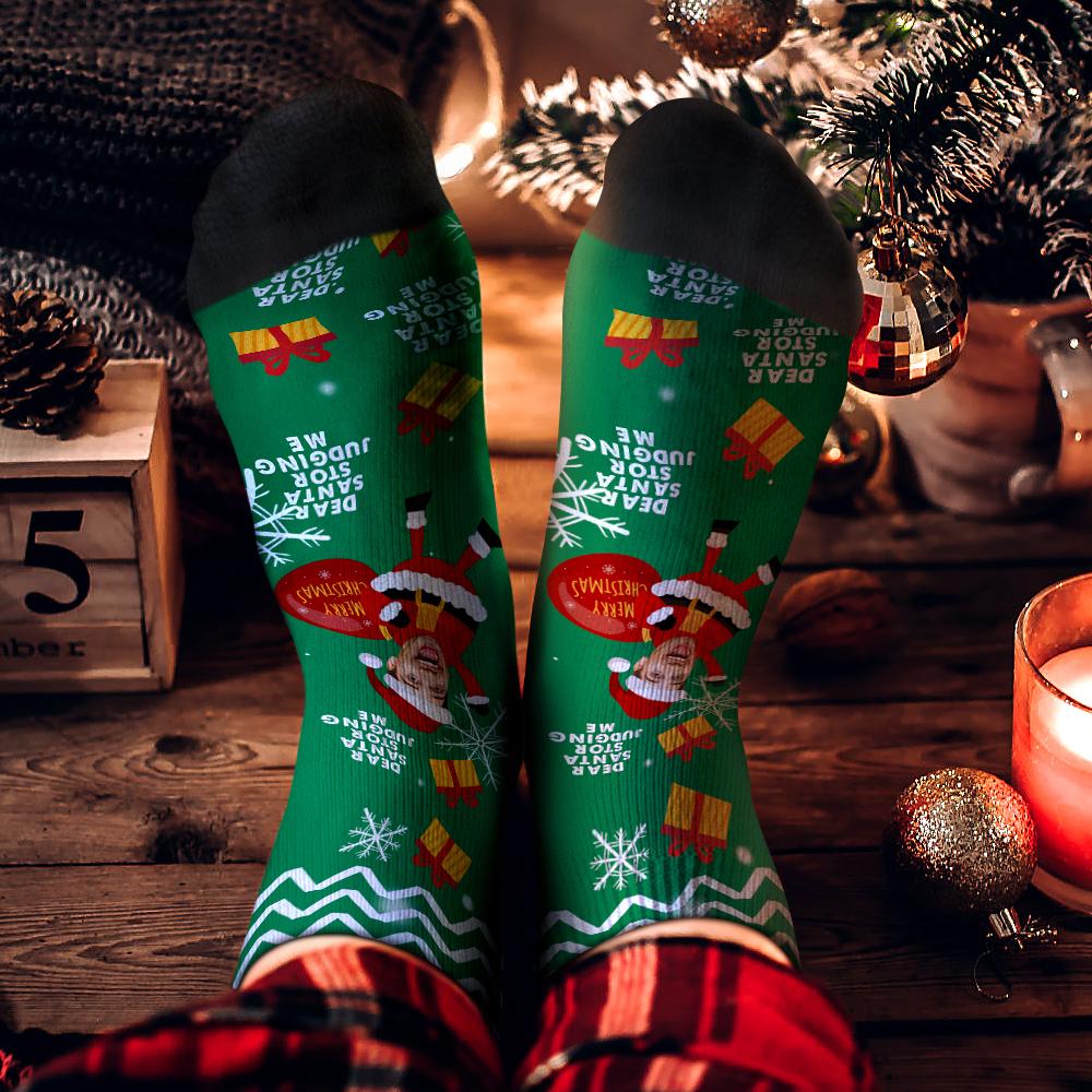 Custom Socks Face Socks Photo Socks Christmas Present