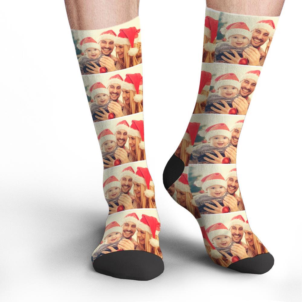 Custom Socks Photo Socks Colorful Socks Gift For Family - soufeelmy