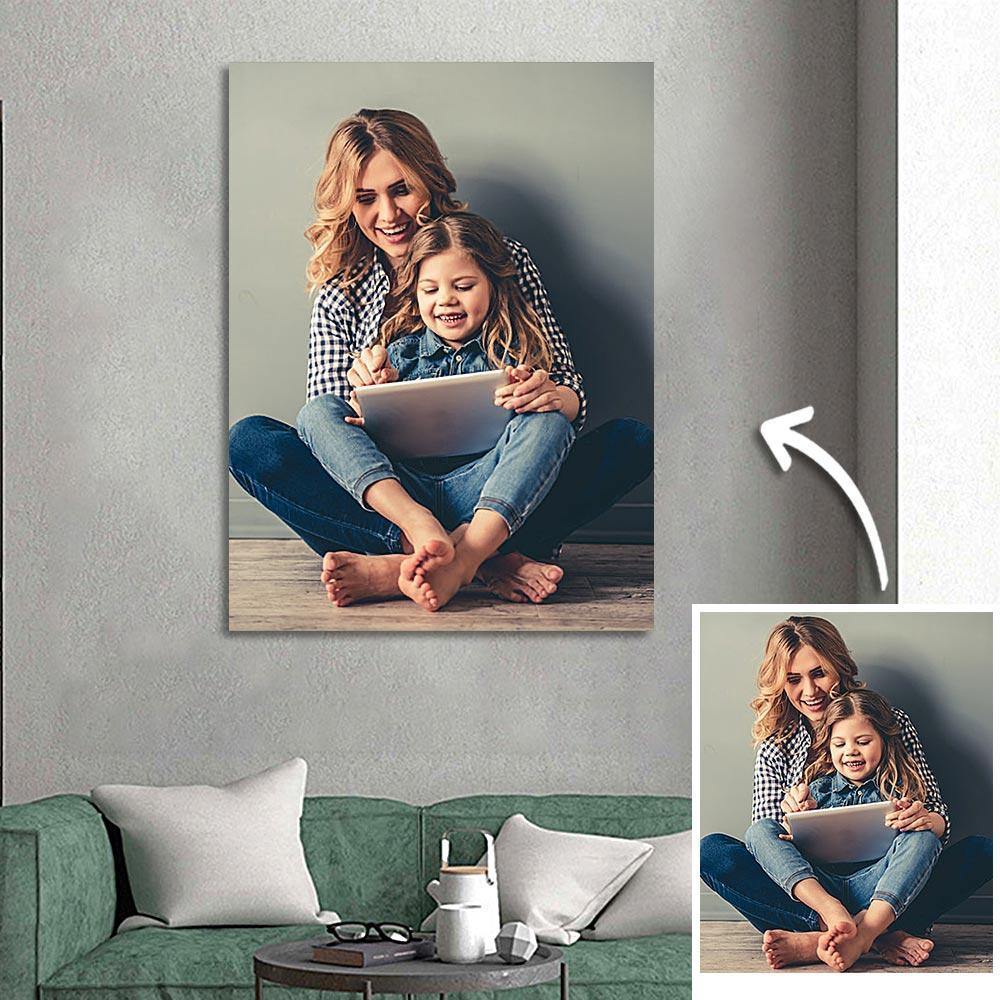 Custom Wall Art Canvas Prints Photo Oil Painting 30*40cm Frameless - soufeelmy