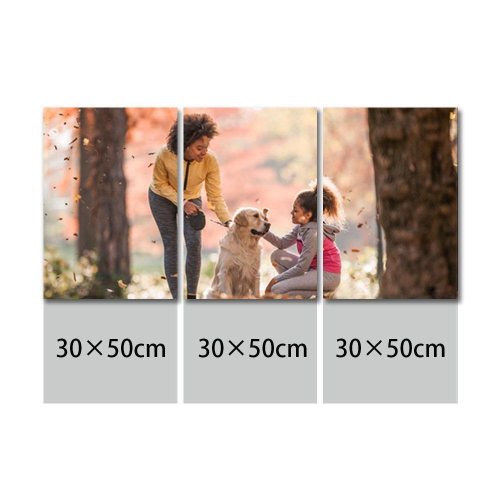 Custom Wall Art Canvas Prints Custom Oil Painting 3pcs Frameless Contemporary  for Family Unique Gifts - soufeelmy