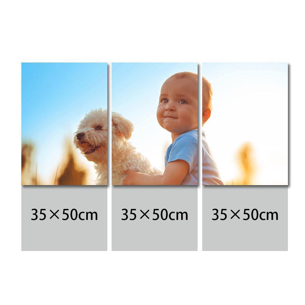 Custom Painting 3pcs Contemporary Frameless Wall Art - soufeelmy