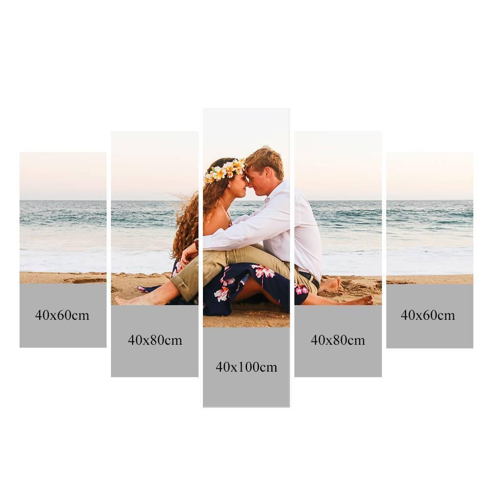 Custom Painting 5pcs Contemporary Wall Art Frameless - soufeelmy