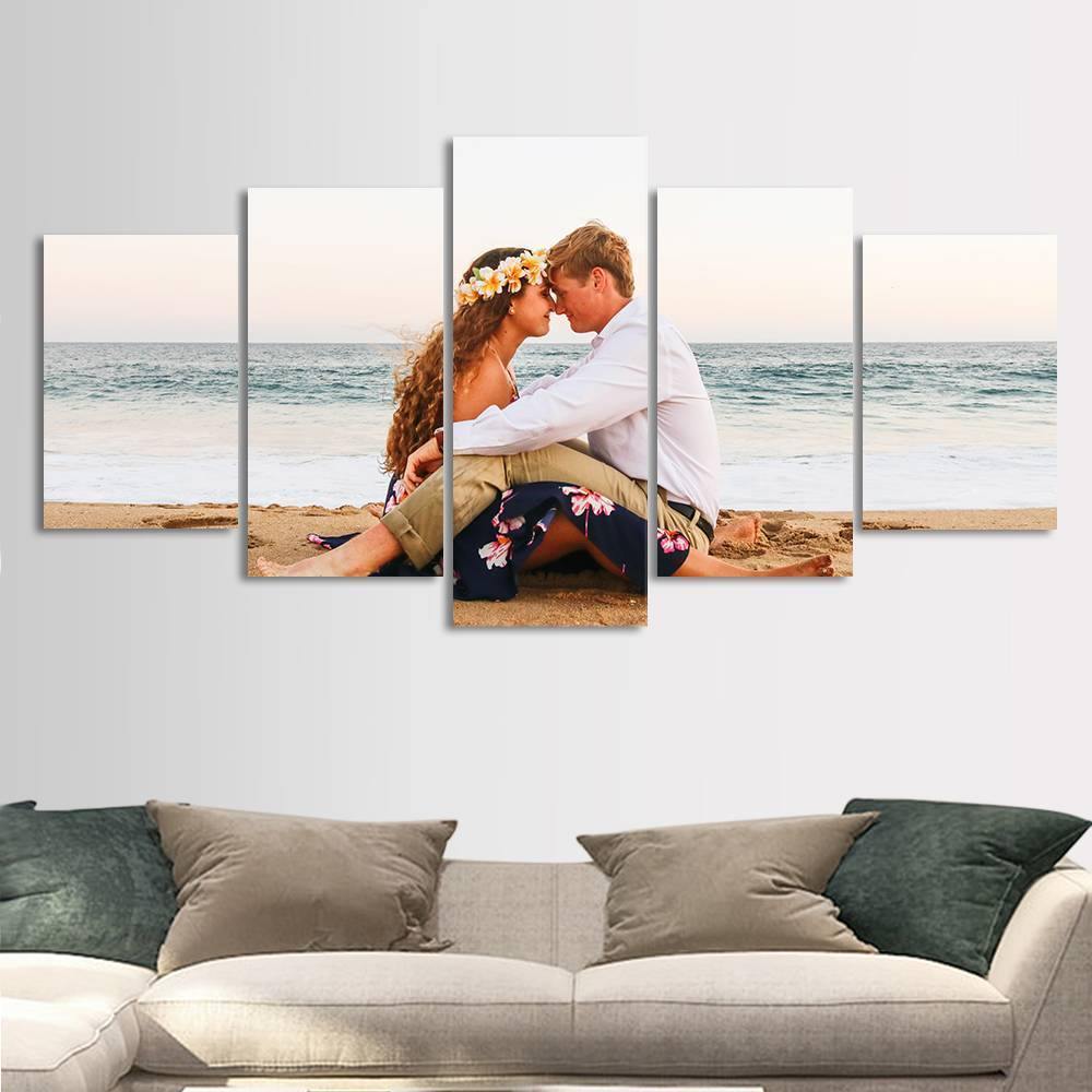 Custom Painting 5pcs Contemporary Wall Art Frameless - soufeelmy